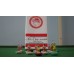 Subbuteo Andrew Table Soccer Olympiacos Champions League 2014-2015 on Lightweight bases